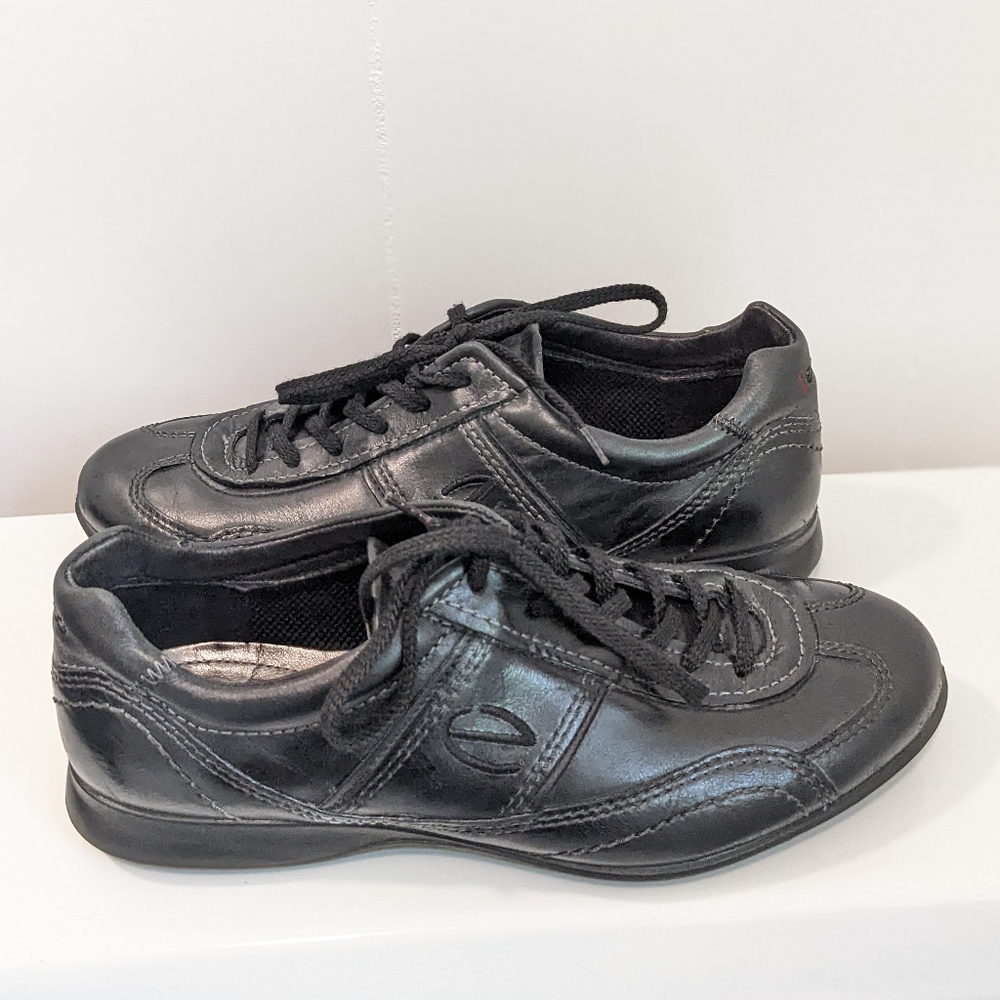Leather sneakers by Ecco
